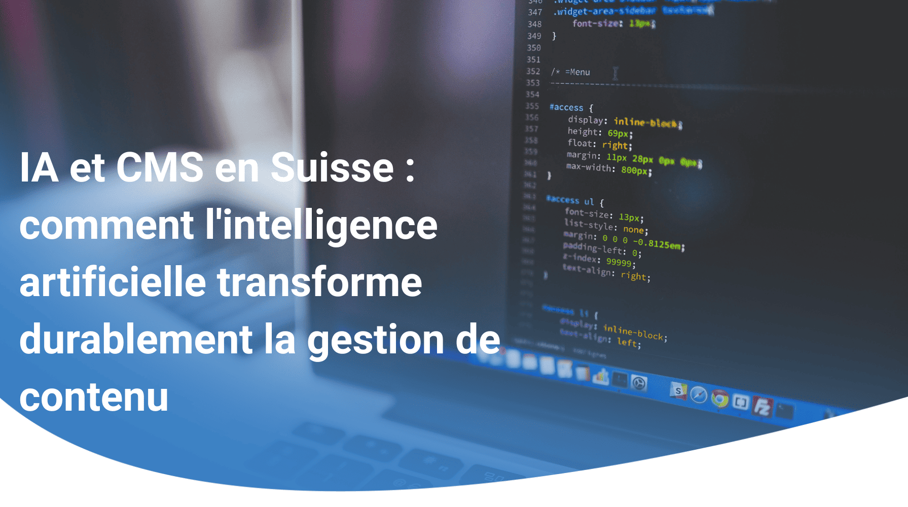 IA et CMS en Suisse : comment l'intelligence artificielle transforme durablement la gestion de contenu