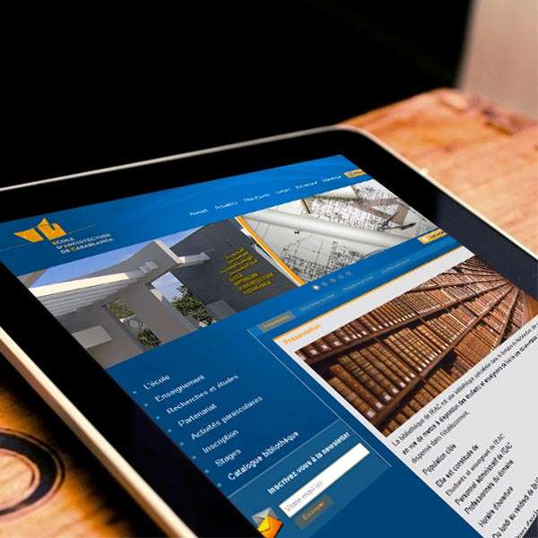 EAC - SIWAY accompagne l'Ecole d'Architecture de Casablanca dans sa communication digitale